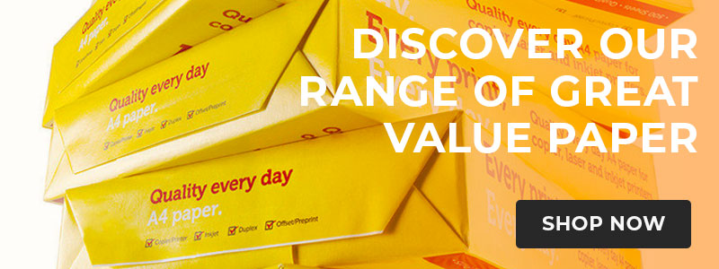 Shop our range of great value paper