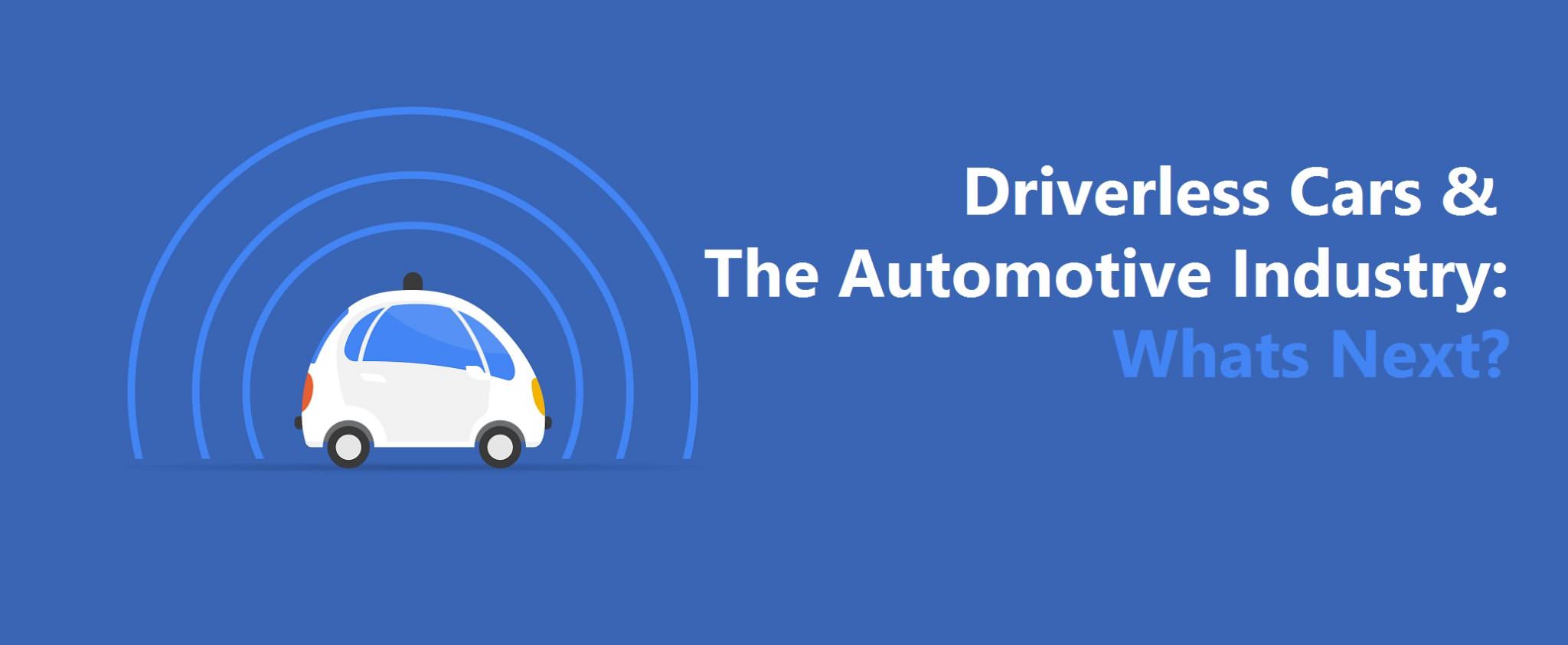 Driverless cars automotive industry title