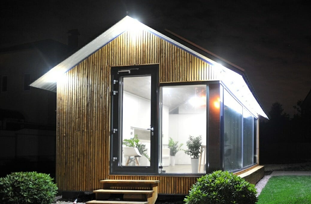 The 3D printed house built by robots in just eight hours 