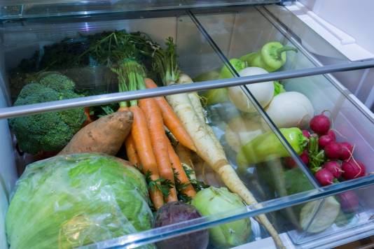 buying a new fridge freezer? Look for a salad drawer with vegatables