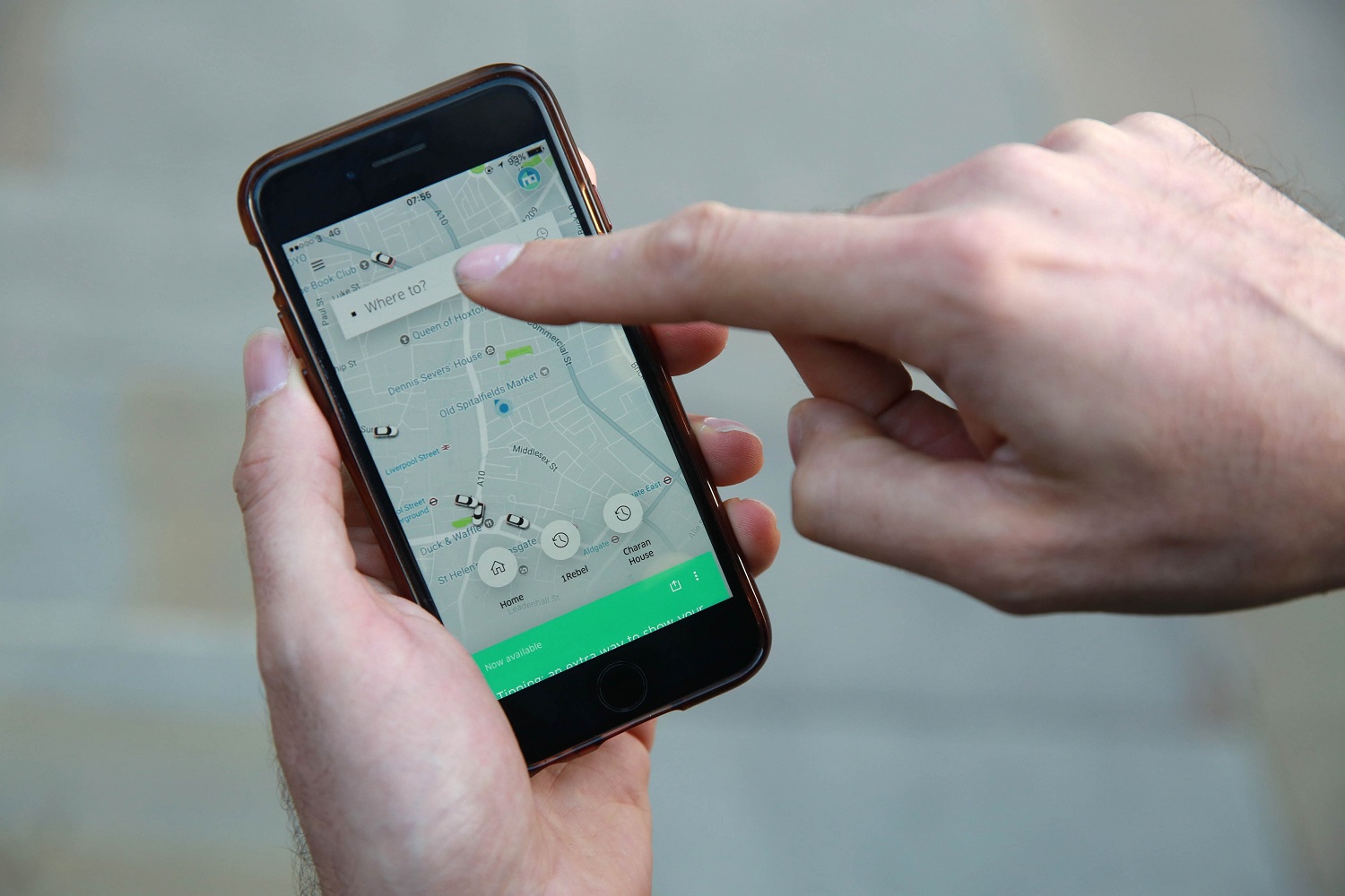 uber journey tracker