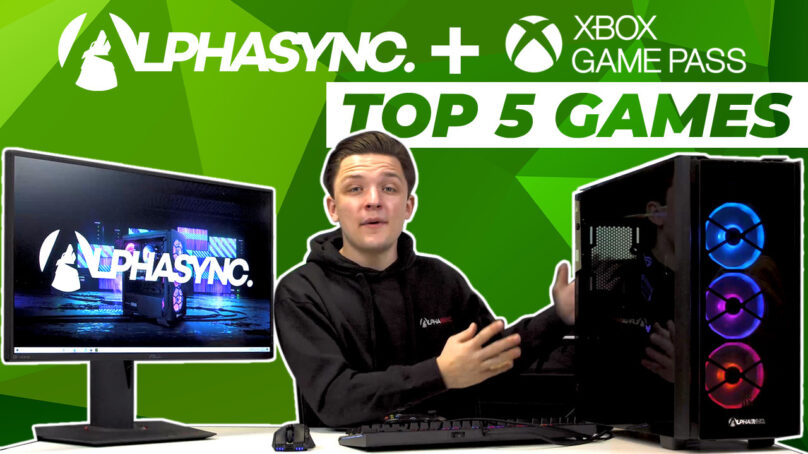 Top five games for Xbox Game Pass on AlphaSync Gaming PCs