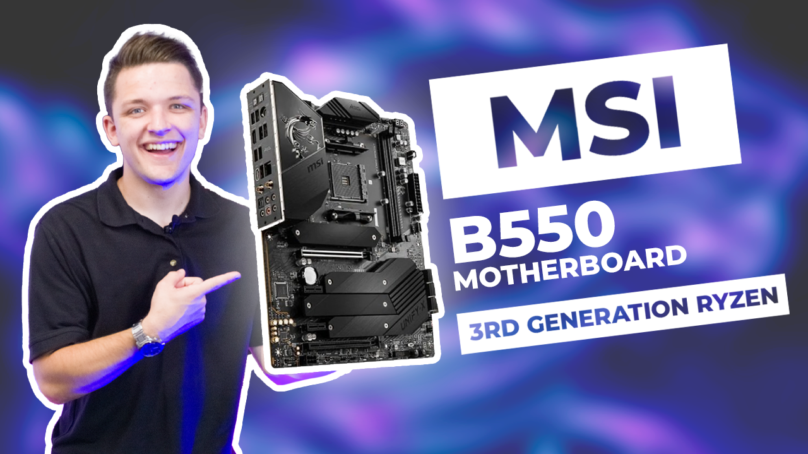 The best AMD B550 motherboard? – MSI B550 Unify-X unboxing - Ebuyer Gaming