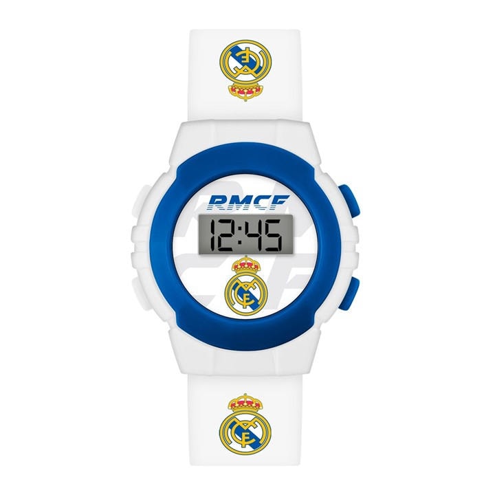 Football Unisex Kids Multicoloured/White Official Real Madrid Fc Digital Watch Rm00014 - Stainless Steel - Image 2