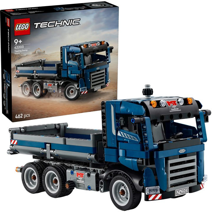 LEGO® Technic Tipping Dump Truck Construction Toy Set 42203 - Image 8