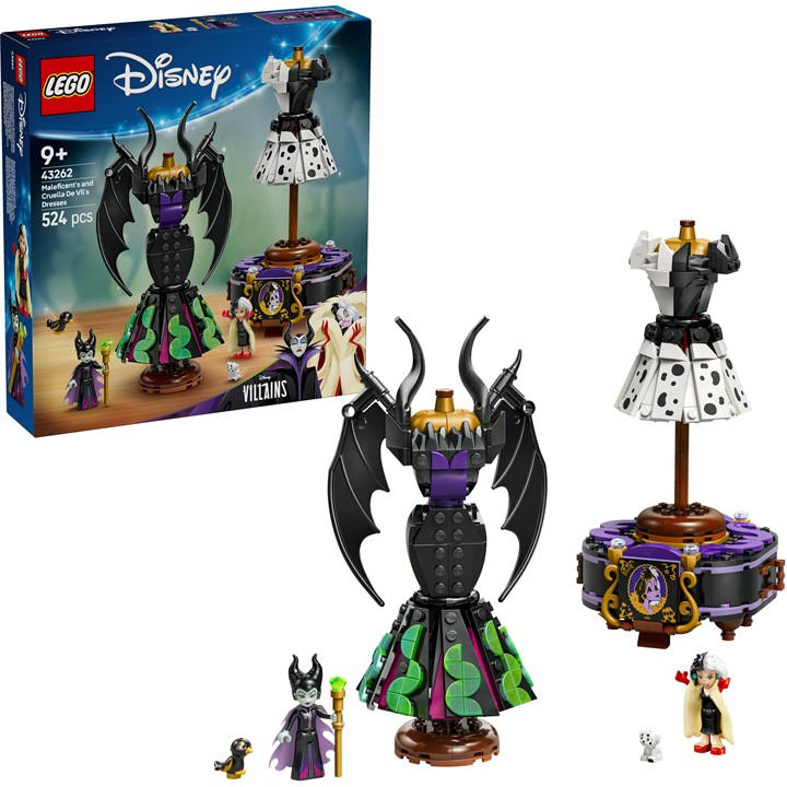 Lego Girls Disney 43262 Villains Maleficent’s And Cruella De Vil’s Dresses, Sports Direct - Image 7