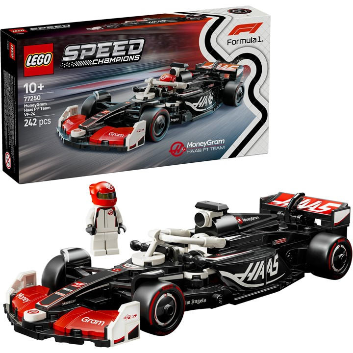⭐LEGO Speed Champions MoneyGram Haas F1 Team Race Car 77250⭐Brand New & Sealed⭐ - Image 11