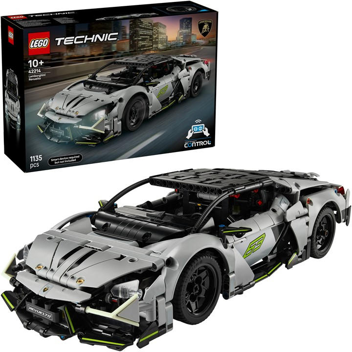 Lego Technic Lamborghini Revuelto Super Sports Car 42214 - Image 9