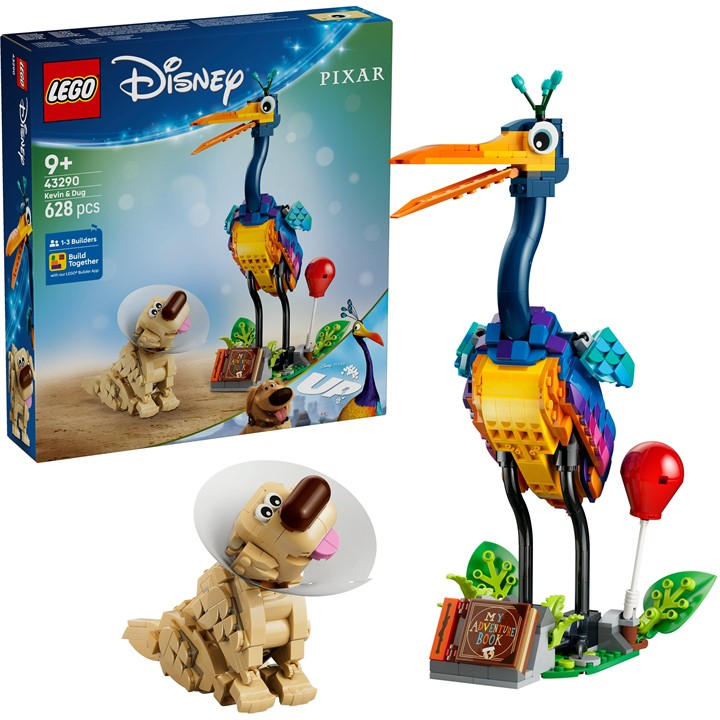 Lego Disney Boys Red/Golden Lego Disney: Kevin & Dug 43290 - Image 12