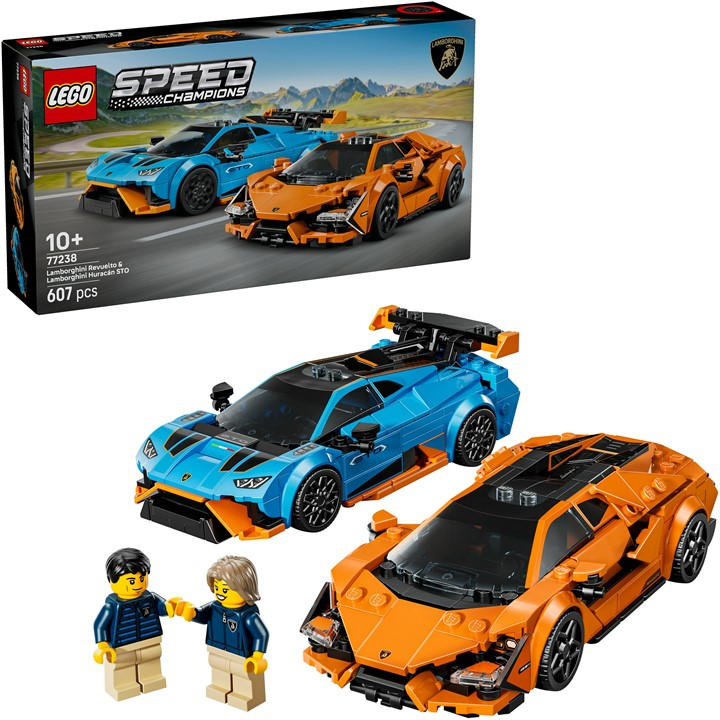 LEGO Speed Champions Lamborghini Revuelto & Huracan STO Set 77238 New & Sealed - Image 21