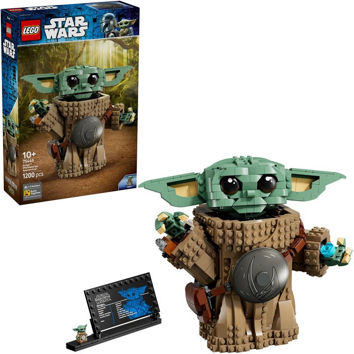 LEGO Star Wars Grogu Mandalorian Apprentice Posable Figure 75446 Gift - Image 9