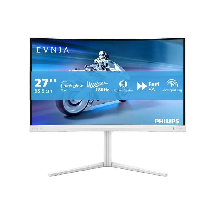 Philips Evnia 27" Full Hd 180Hz Adaptive Sync Va Curved Gaming Monitor 27M2c5201l/00 - Image 13