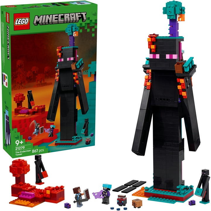 LEGO LEGO® Minecraft® The Enderman Tower Toy for Kids Gamer Gift 21279 - Image 9