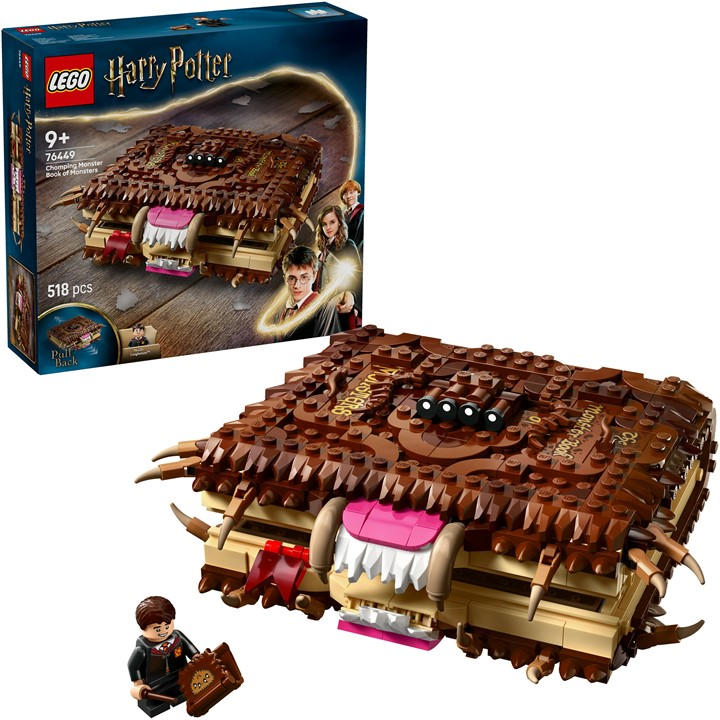 Lego Boys Lego® Harry Potter™ Chomping Monster Book Of Monsters Wizard Toy 76449 Multi - Image 9