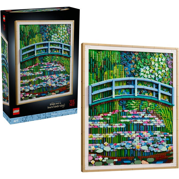 Lego Art 31220 Claude Monet – Bridge Over A Pond Of Water Lilies, Sports Direct - Image 5