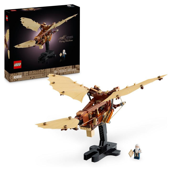 Lego Multi Icons Leonardo Da Vinci's Flying Machine 10363 - Image 8