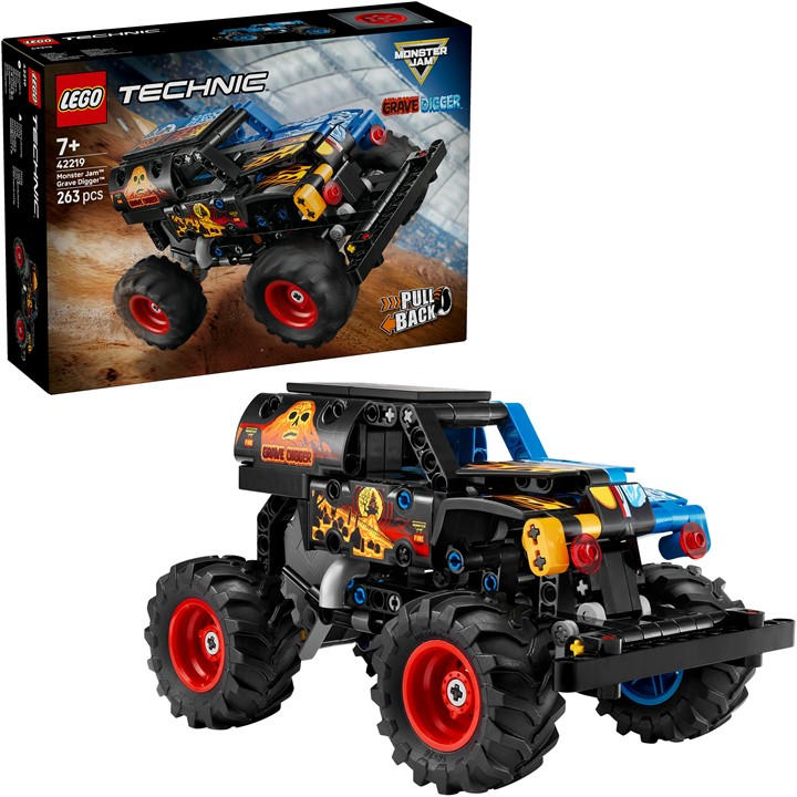 LEGO Technic Monster Jam Grave Digger Fire and Ice 42219 - GENUINE - NEW - Image 17