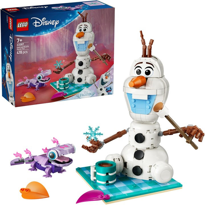 Lego Disney Frozen 43287 Olaf And Bruni's Picnic Fun Set - Image 8