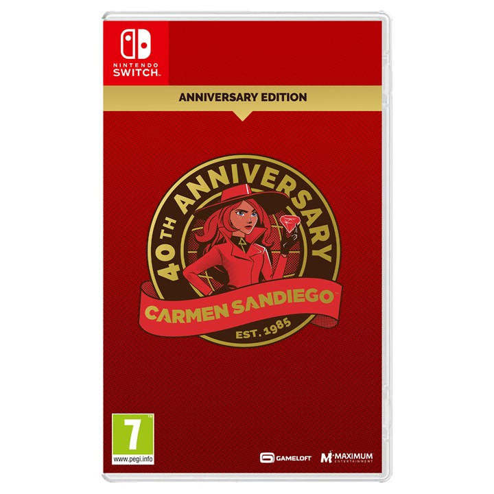 Carmen Sandiego 40th Anniversary Edition Nintendo Switch NEW SEALED Free Postage - Image 10